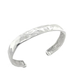 STERLING SILVER HAMMERED CUFF