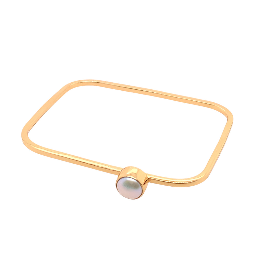FUSION FRESH WATER PEARL STACKABLE BANGLE