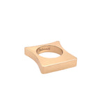 FUSION SQUARE CONCAVE HOLLOW RING