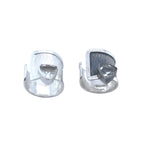 STERLING SILVER WHITE TOPAZ WRAP ADJUSTABLE RING